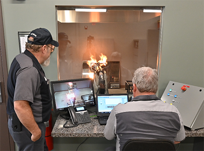 08.1 Fact-Spring 2026_Sonic Burner for Oil Burner Testing of Seat Cushions.png